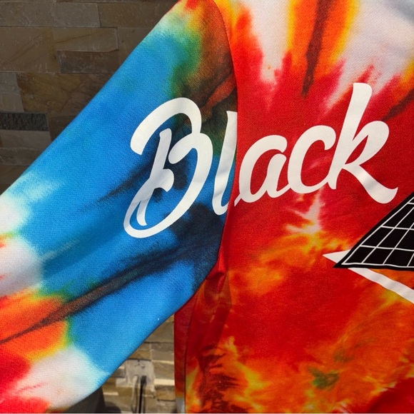 BLACK PYRAMID SWEATSHIRT 3XL Colorful LOGO Bright Colors EUC - Picture 7 of 14